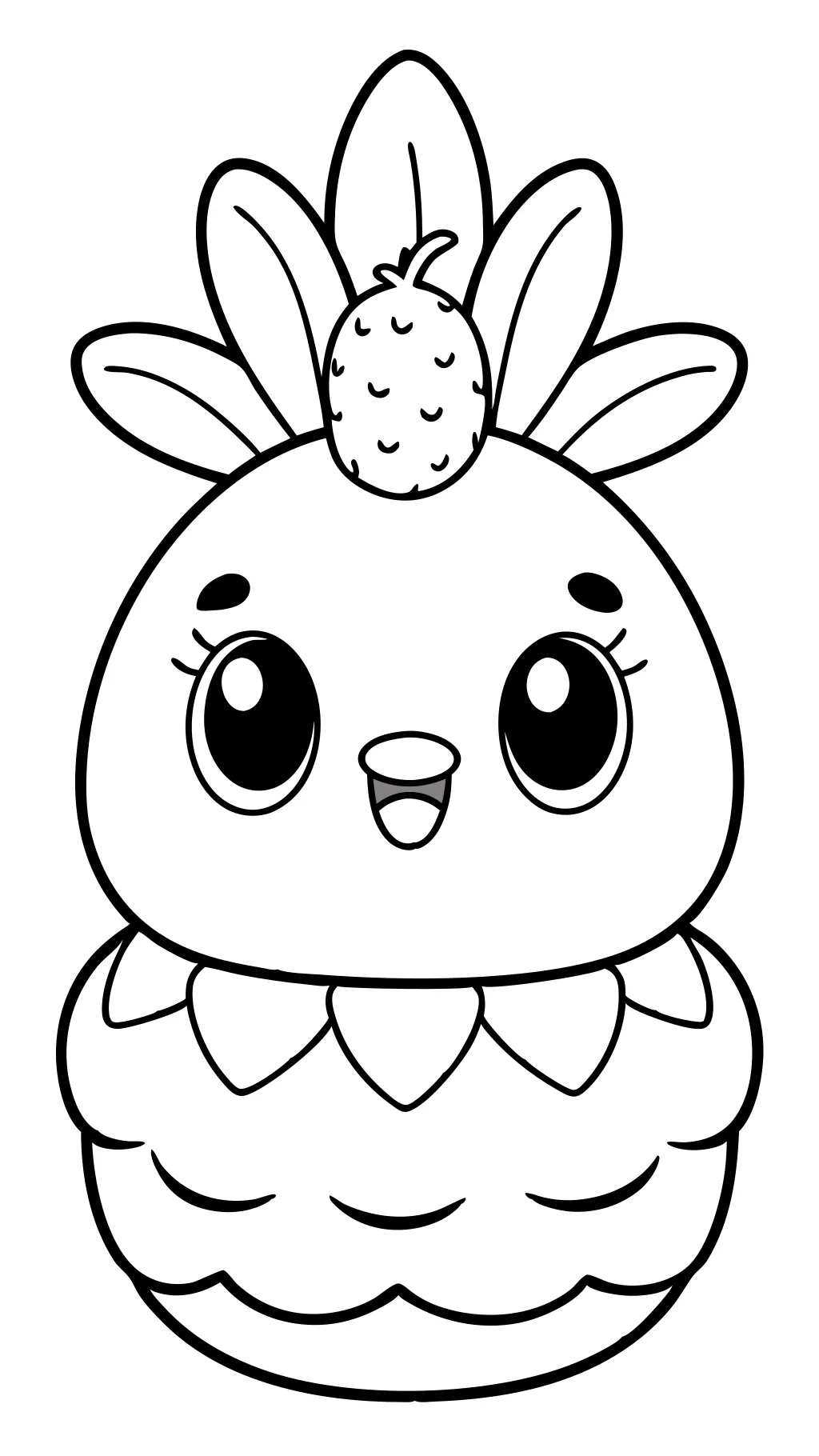 cute kawaii coloring pages printable